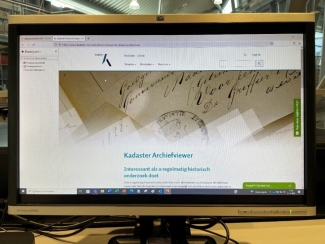 Zoeken in kadasterarchieven- mijn huis op de kaart